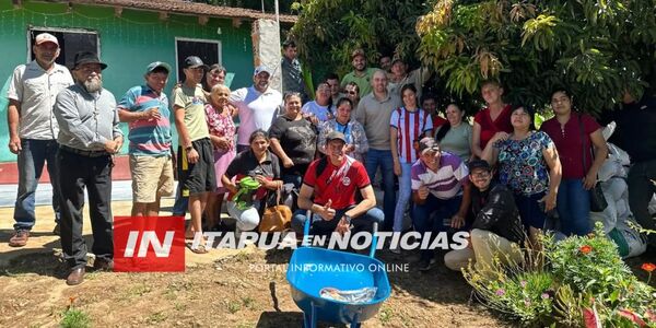 FAMILIAS EMPRENDEDORAS DE BARRERO GUAZÚ RECIBEN APOYO MUNICIPAL