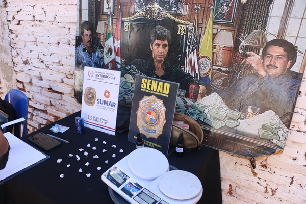 SENAD realizó operativos y capturó a tres «soldados» del clan Rotela