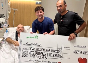 Atentado en Sídney: hombre que desarmó a terrorista recibió millonaria donación | Unicanal