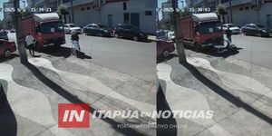 HURTARON IMPORTANTE SUMA DE DINERO DE UN CAMIÓN EN ENCARNACIÓN