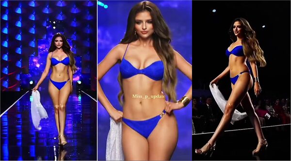 Popular / (VIDEO) ¡Ñande Miss Cosmo impactó en desfile con traje de baño!