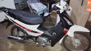 Ganó una moto y casi le sacan por falta de pago