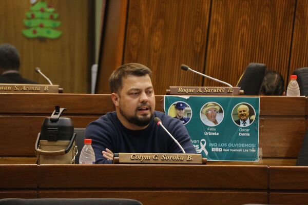 Colym Soroka presidirá la Comisión Permanente del Congreso durante el receso parlamentario - El Trueno