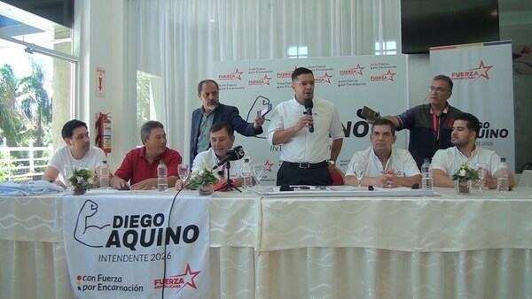 Diego Aquino lanza su precandidatura a la Intendencia de Encarnación con apoyo de Fuerza Republicana