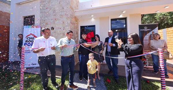Diario HOY | Che Róga Porã 2.0 entrega viviendas en Luque, Areguá e Itauguá