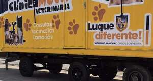 La Nación / Concejal de Luque celebró la primera Clínica Móvil Veterinaria de la ciudad