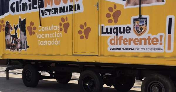 La Nación / Concejal de Luque celebró la primera Clínica Móvil Veterinaria de la ciudad