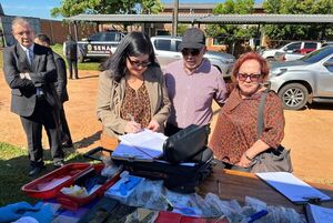 Vicepresidenta Llanes ejecutó día de gobierno en Canindeyú