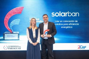 Solar Banco es reconocido con el premio “Impulso al Desarrollo”
