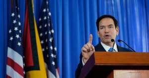 La Nación / “No vamos a firmar un acuerdo de paz con bandas narcotraficantes”, dice Rubio