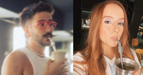 La Nación / Mate: por “higiene”, Camilo y Evaluna no comparten la guampa