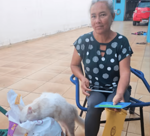 Magno S.A. visita a doña Jorgelina y asume su error