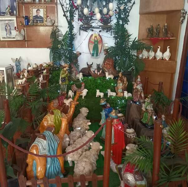 PJC: colección de pesebres de la familia Ramírez Villasboa, una tradición de más de 70 años - Nacionales - ABC Color