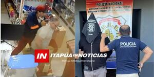 POLICÍA DETIENE A SOSPECHOSO POR ASALTO ARMADO EN BELLA VISTA