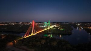 Lula inaugura puente fronterizo entre Brasil y Paraguay