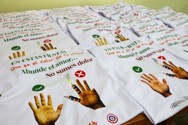 Salud lanza campaña nacional para erradicar lesiones por pirotecnia en estas fiestas