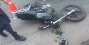 Testigo de asalto persigue y mata a un presunto motochorro