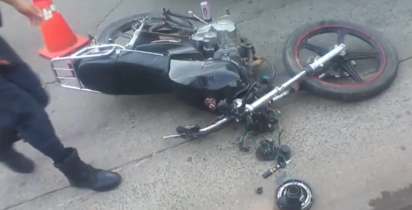 Testigo de asalto persigue y mata a un presunto motochorro