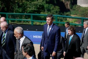 Peña insta al Mercosur a "una sacudida" para mayor integración energética y fronteriza