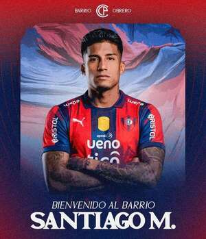 Cerro Porteño presenta “puntualmente” al colombiano Santiago Mosquera - Cerro Porteño - ABC Color