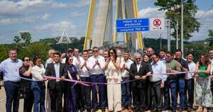 La Nación / Inauguran un pilar económico para el Este: el Puente de la Integración