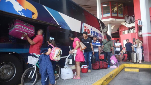 Días festivos: 113.885 personas ya pasaron por la Estación de Buses