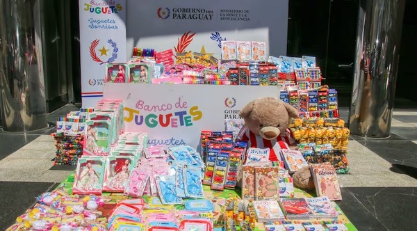 Taiwán realiza donación de juguetes al Ministerio de la Niñez para Navidad