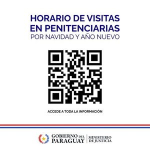 Justicia define régimen especial de visitas en cárceles por las fiestas - ADN Digital