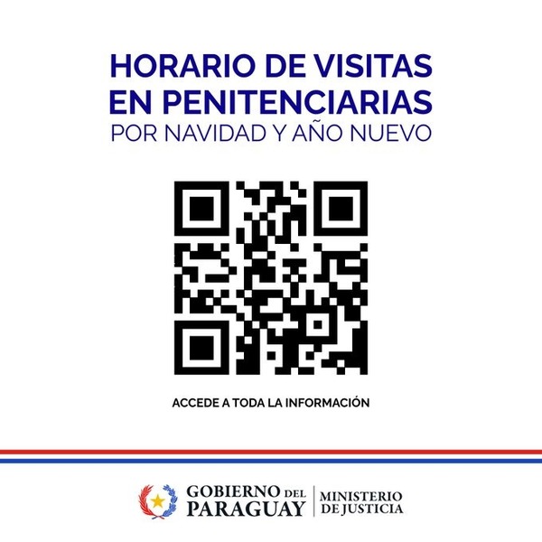 Justicia define régimen especial de visitas en cárceles por las fiestas - ADN Digital