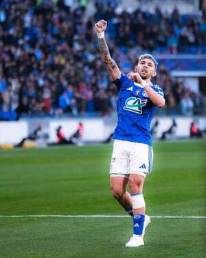 Julio Enciso, la gran figura en la clasificación del Estrasburgo en la Copa de Francia - Fútbol Internacional - ABC Color