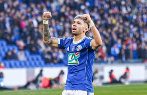 En racha: Julio Enciso volvió a marcar para la victoria de Racing de Estrasburgo