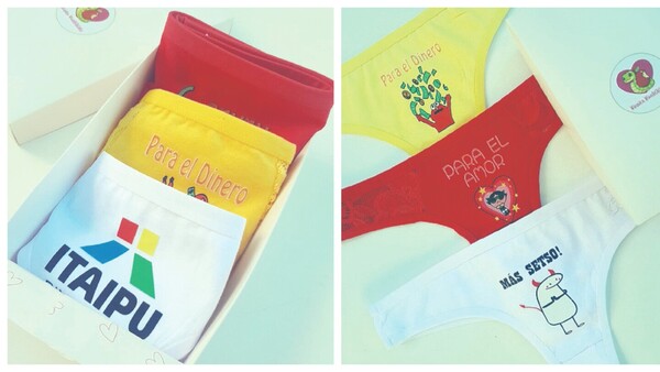 Laschi eligen las tangas con el logo de ITAIPÚ para manifestar el 2026