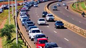 Cruce fronterizo Encarnación-Posadas: Más de 40.000 personas ingresaron entre el sábado y domingo