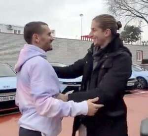 Filipe Luis, de visita al  Atlético Madrid - Fútbol Internacional - ABC Color