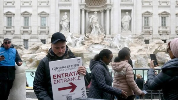 Adiós a los paseos gratuitos a la célebre Fontana de Trevi