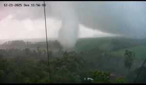 Popular / Meteorología confirmó que en Paraguay hubo tornado F1