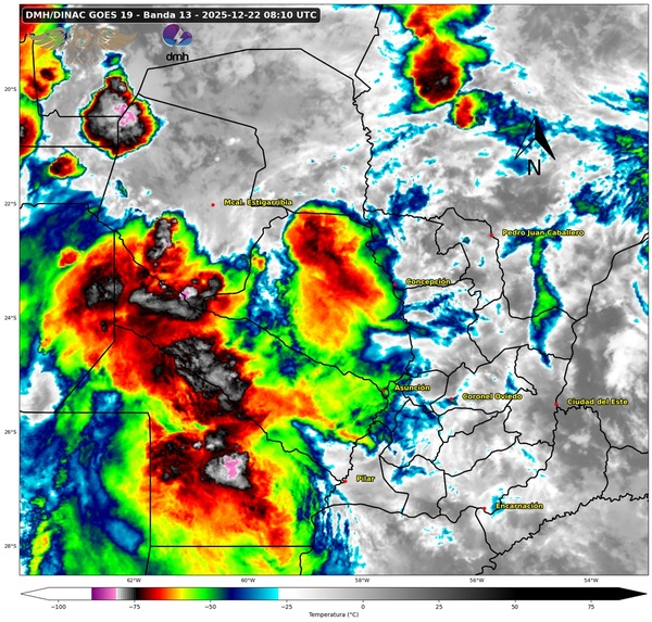 Tormentas continuarán hasta el jueves y se mantiene alerta por tiempo severo - ADN Digital