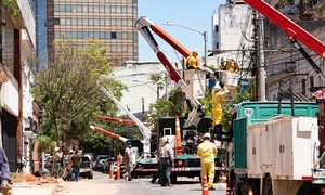 ANDE anuncia nuevas obras para 2026, tras culminar cableado subterráneo en calle Pdte. Franco de Asunción - OviedoPress
