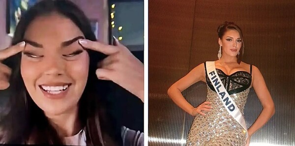 Un gesto racista le costó el título a Miss Finlandia y generó un conflicto diplomático