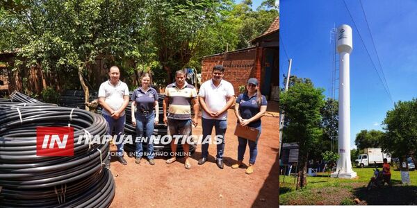 ITAPÚA REFUERZA EL ACCESO AL AGUA POTABLE CON MILLONARIA INVERSIÓN EN INFRAESTRUCTURA