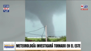 ¿Fue un tornado? Investigarán fenómeno que afectó a zona del Alto Paraná