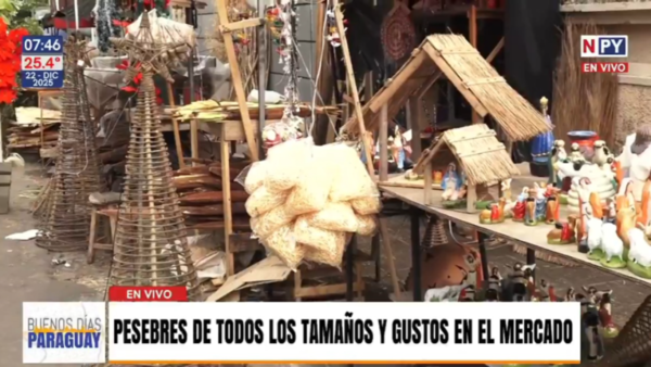 Navidad en el Mercado 4: Pesebres y precios accesibles atraen a compradores de último momento