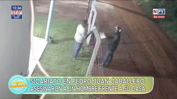 "Próximo E VC": Sicario asesina a un hombre en Pedro Juan Caballero y deja mensaje amenazante