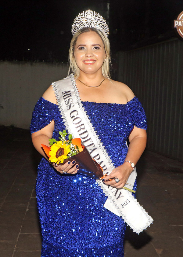 Popular / Rebeca Villar Miss Gordita Paraguay 2025: "Querer es poder y podré siempre"