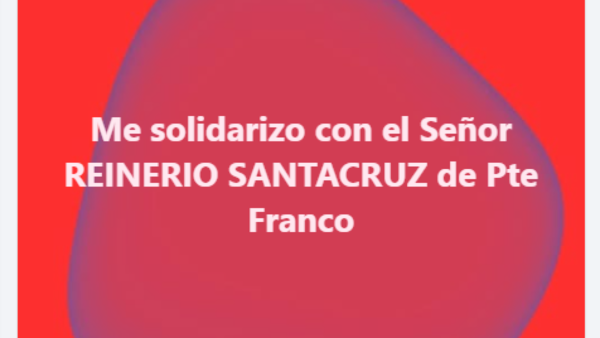 Marly se solidariza con su correlí tras quedar fuera de la inauguración del Puente de la Integración