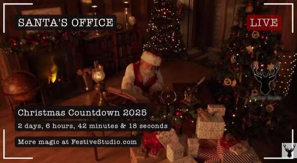 Santa Cam en vivo: mirá los preparativos de Papá Noel en el Polo Norte - Soy un viral - ABC Color