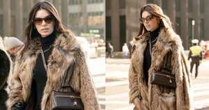 La Nación / “Sí, parece de animal“: critican a Nadia Ferreira por abrigo de piel