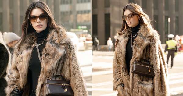 La Nación / “Sí, parece de animal“: critican a Nadia Ferreira por abrigo de piel