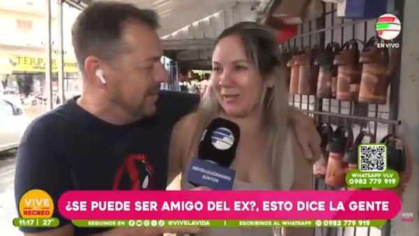 ¿Amistad con un ex? Opiniones divididas en la calle