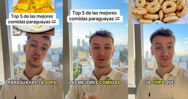 La Nación / Viral: francés reveló su top de comidas paraguayas